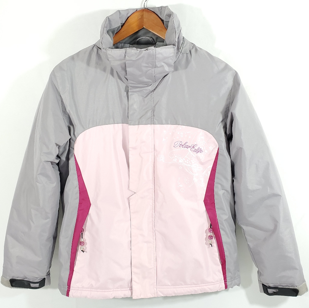 Women's Polar Edge Puffer Coat No Hood Zip Up Warm